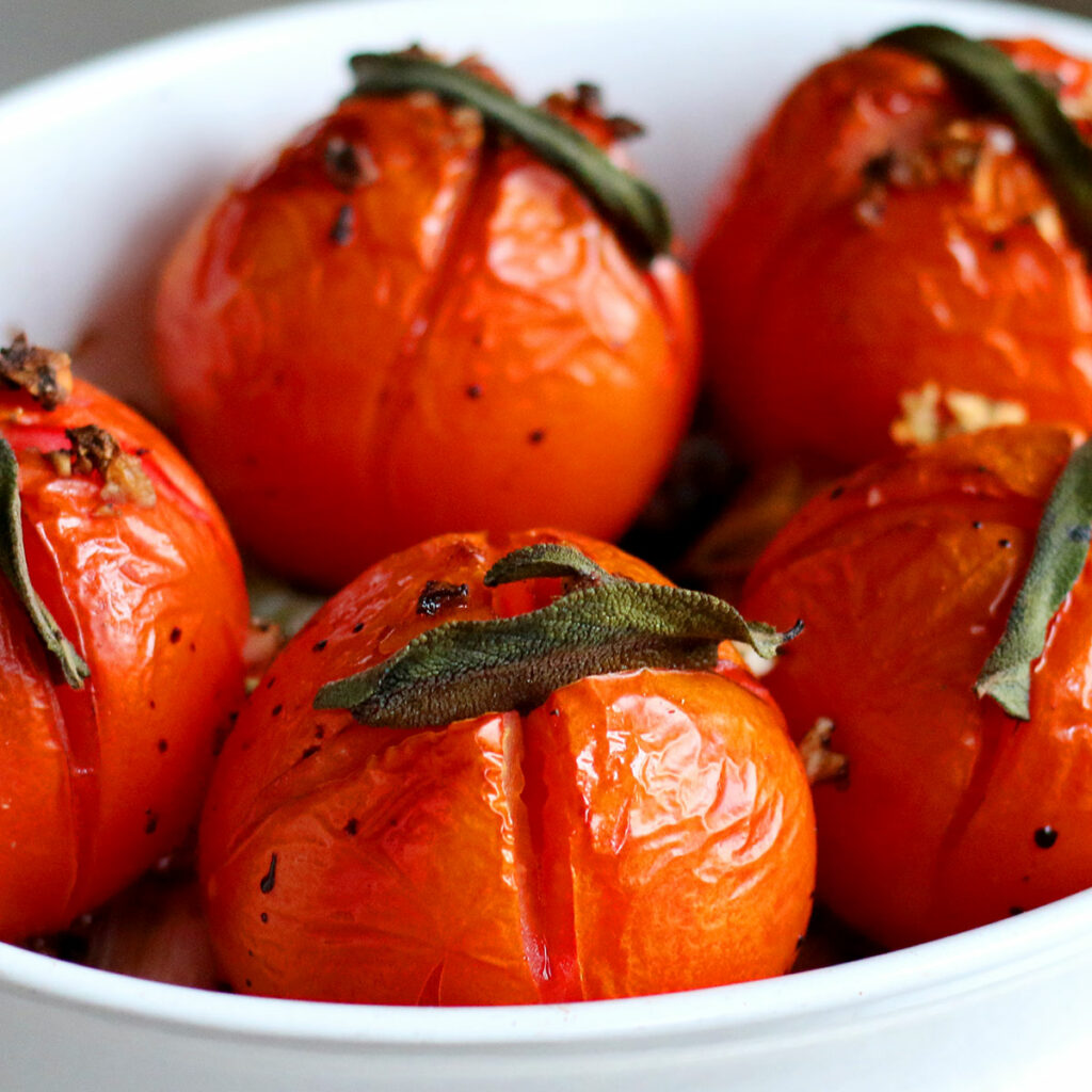 Balsamico-Tomaten aus dem Backofen - Koch für 2!