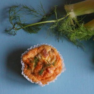 Eier-Muffins Fenchel | Salami - Koch für 2!