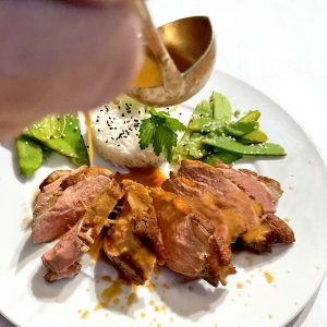 Duck breast with orange sauce | idea Christmas dinner | cook for 2