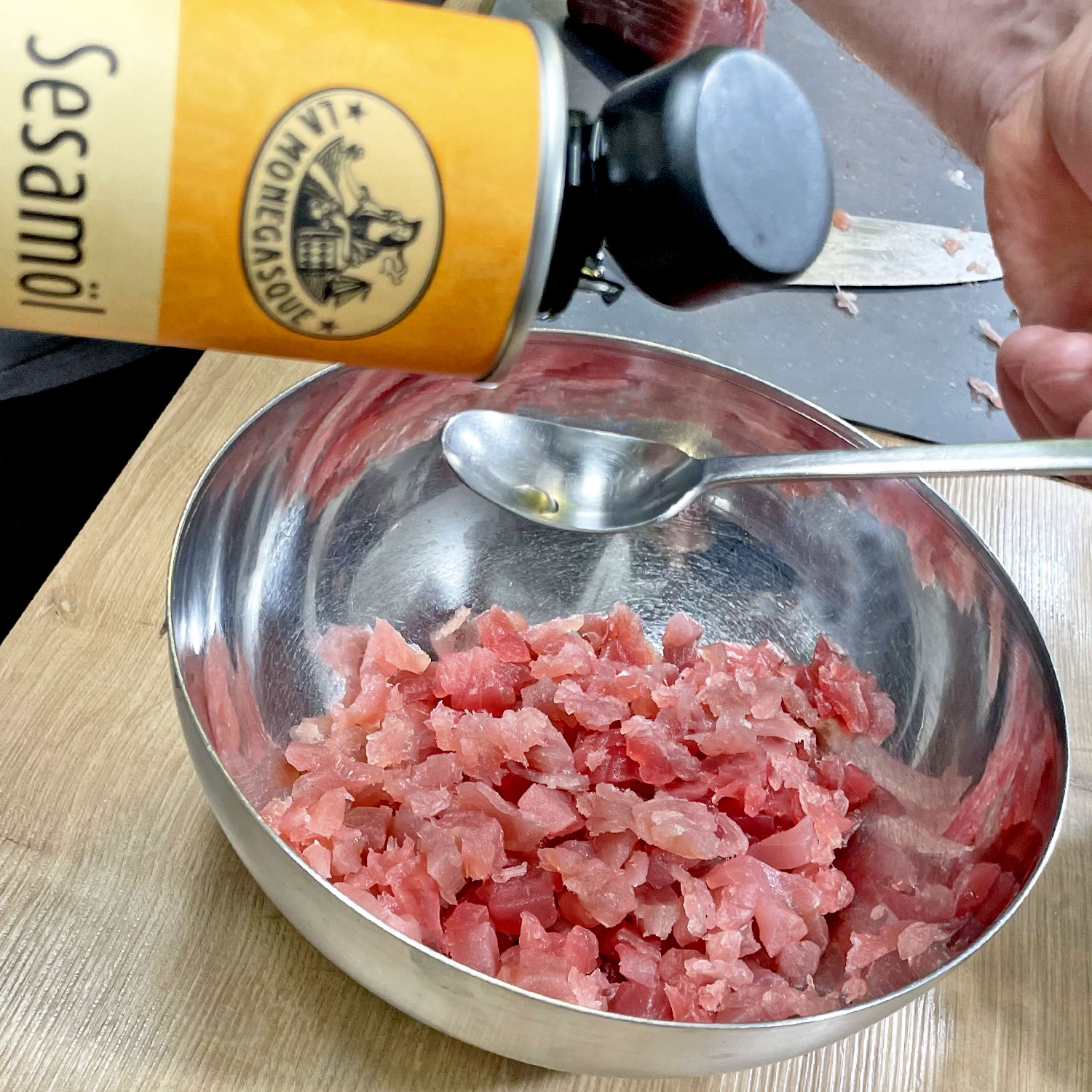 Tuna Avocado Tartare | Recipe | Koch für 2!